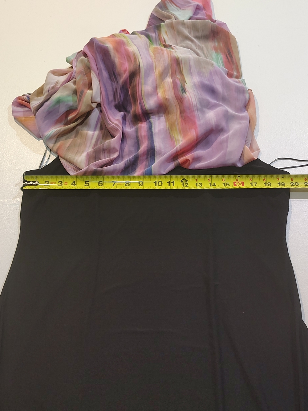 Signature by Robbie Bee Multicolor Pink Purple Cold-Shoulder Maxi Dress - Picture 6 of 14